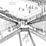 Section, interior perspective and floor plans of the Municipal Coliseum of Bayamón